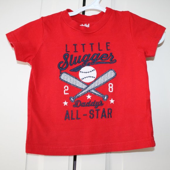 4/$20 Baby boy baseball t-shirt 9 months - Picture 1 of 9